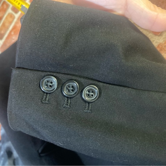 Chicos Women's Black Blazer Size 2 - Picture 7 of 8